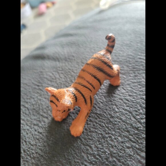 K&M Intl. Playful Tiger Cub PVC Animal Toy - Picture 3 of 4